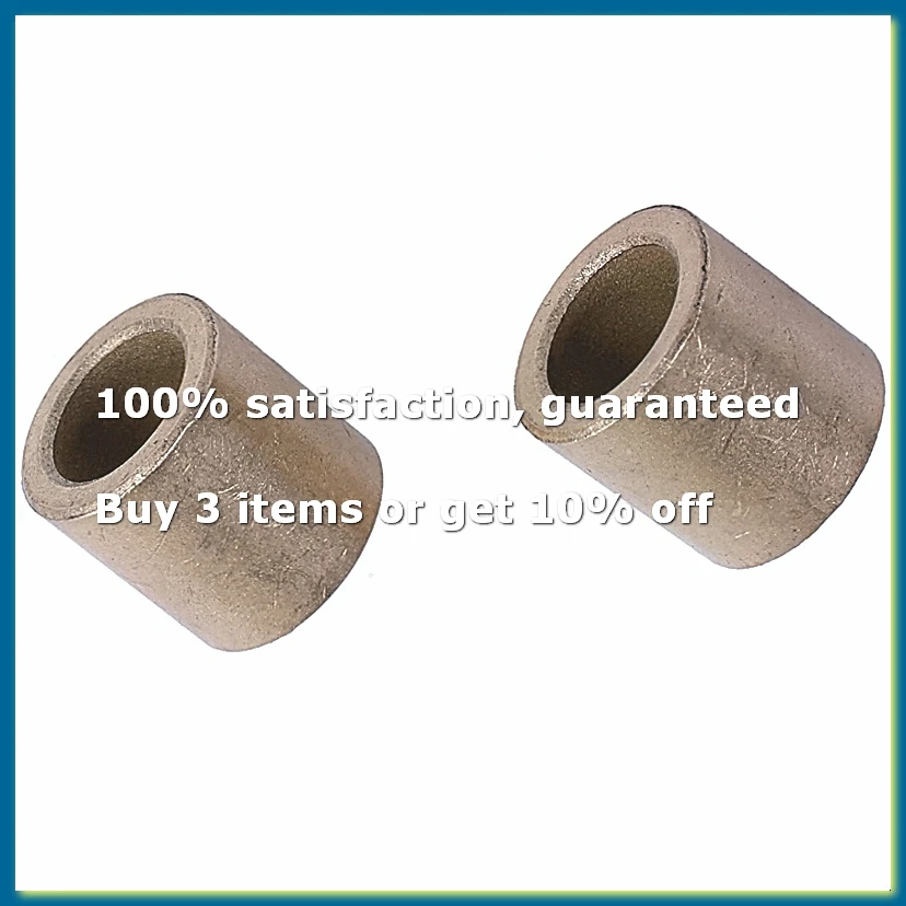 2 pieces of oil-immersed sintered bronze bushing bearing sleeve 8x12x12mm-A27I