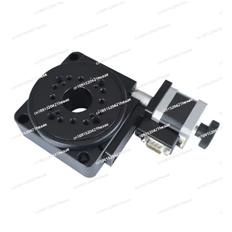 

Suitable for GD201 high-precision electric rotary table, angle plate indexing size 100mm bearing 45kg transmission 180:1