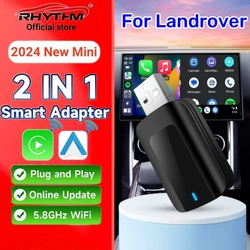 Wireless Adapter CarPlay Android Auto 2in1 Smart Dongle Play&Plug For Land Rove RANGE ROVER DISCOVERY DEFENDER 130 110 90