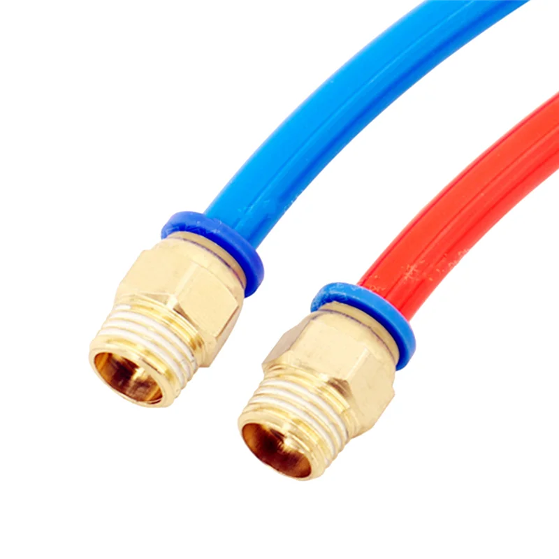 

PC Pneumatic Air 10Mm 8Mm 12Mm 6Mm 4Mm Hose 1/4In BSP 1/2In 1/8In 3/8In Male Thread Air Nipple Quick Coupling