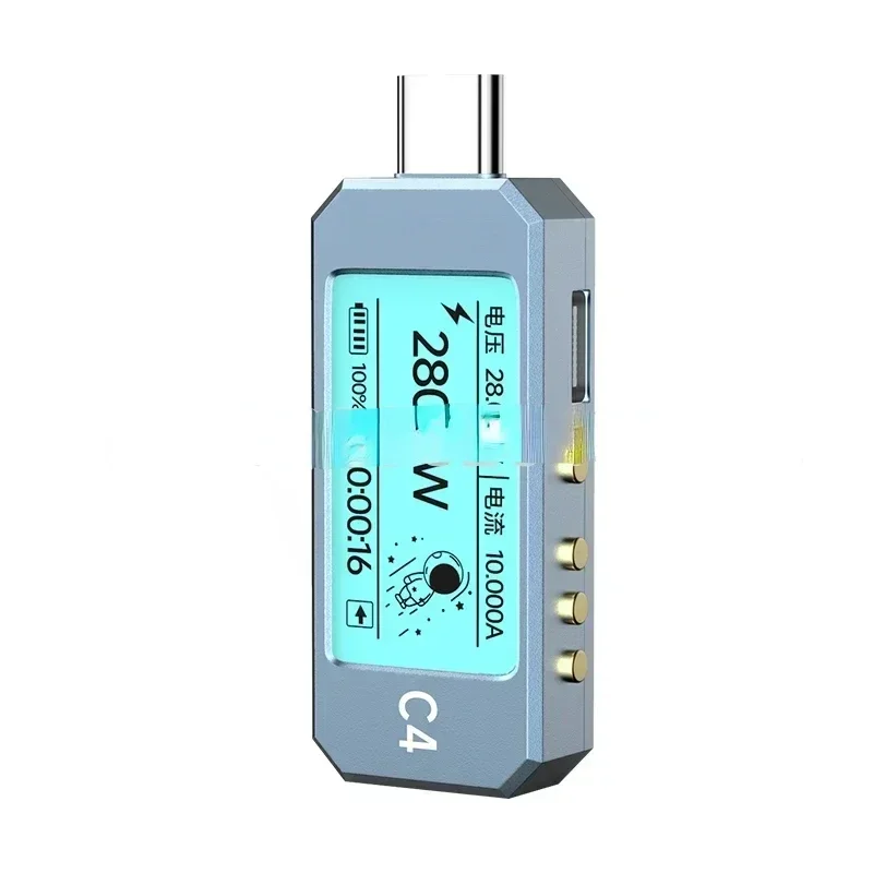 

For C4 C4L Detector USB Voltage and Current Meter Tester PD3.1 Trick EPR Aging Activation 48V