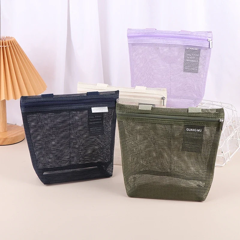 شبكة ماكياج أدوات الزينة تخزين أكياس حقائب اليد المحمولة السفر غسل الجسم دش أدوات المنظم معلقة منظم أدوات التجميل الحقيبة #2