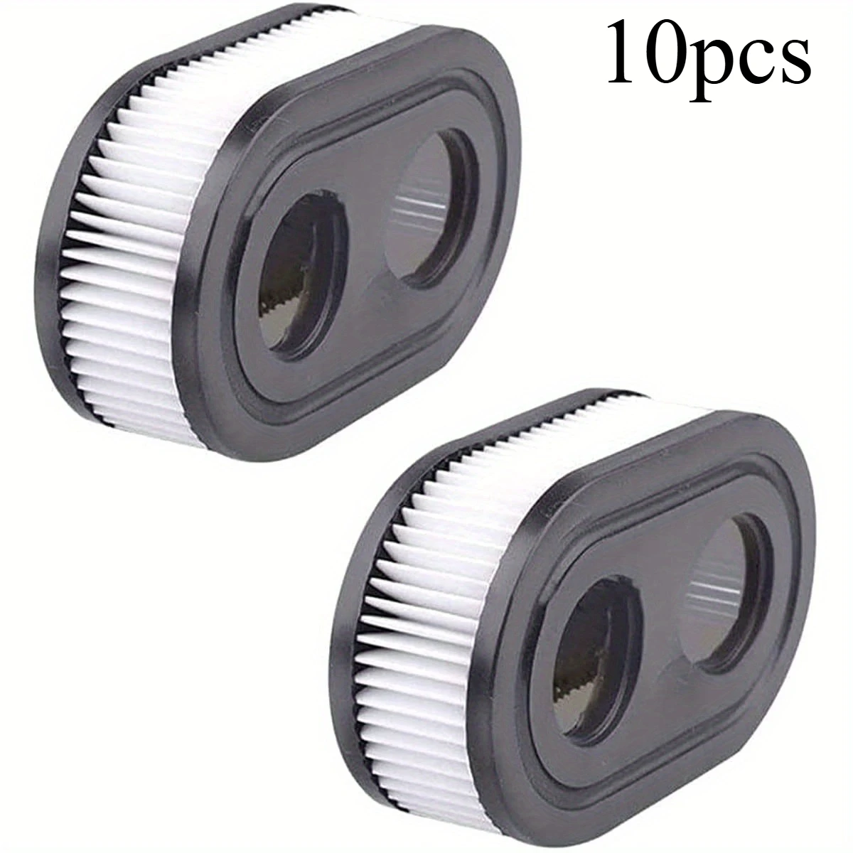 10pcs Briggs And Stratton Air Filter 593260 Lawn Mower Air Cleaner Cartridge Filter For 798452, Series Engine