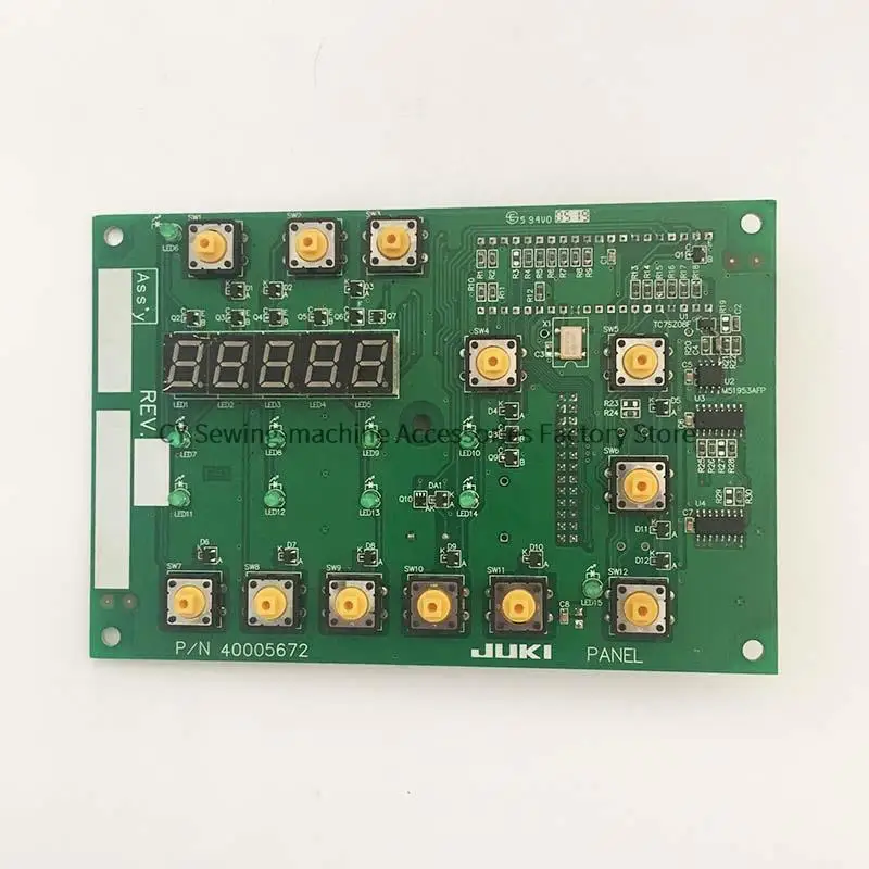 JUKI 1903 Circuit Board 400-05672 LK-1903A LK-1903AN LK-1900A LK-1900AN Series Operation Panel Industrial Sewing Machine Parts