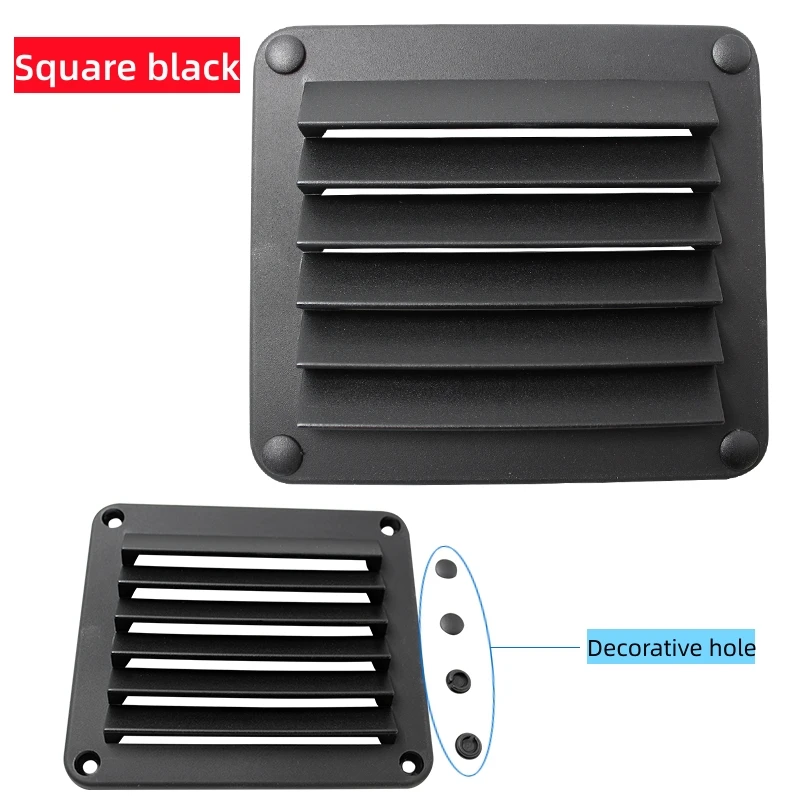 Plastic Air Vent Ventilator Grille Cover Ventilation RV Yacht Trailer Caravan Wall ceiling Mount