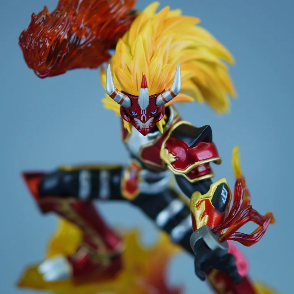 26 سنتيمتر/10.24in أنيمي ديجمون مغامرة الشكل Agnimon عمل أرقام بولي كلوريد الفينيل تمثال سطح المكتب الزينة جمع نموذج اللعب الهدايا #6