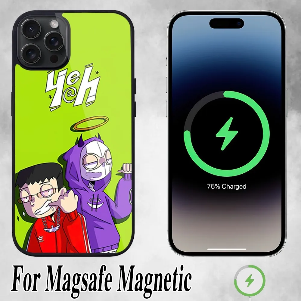 Tha Supreme Rapper Thasup Phone Case For iPhone 11 Mini 12 13 Max 14 Plus 15 Pro Magesafe Magnetic Shell