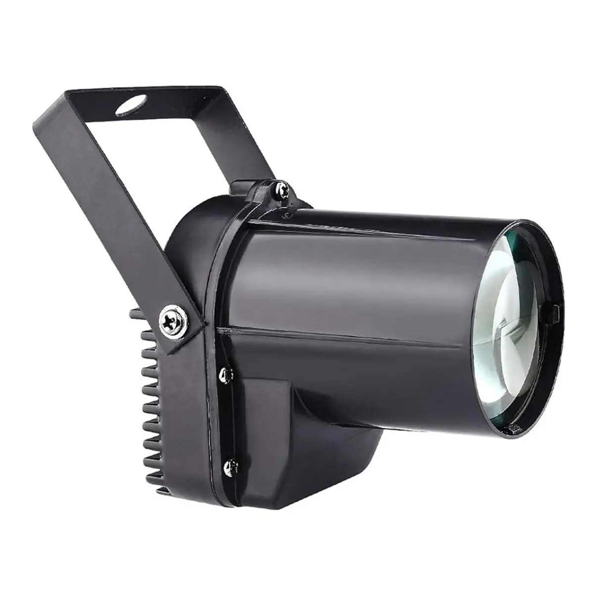 [MEGA SALE]Spotlight for Disco Ball Lights Pin Spot Light, White Led Beam Pinspot Light for Disco Ball Motors EU Plug
