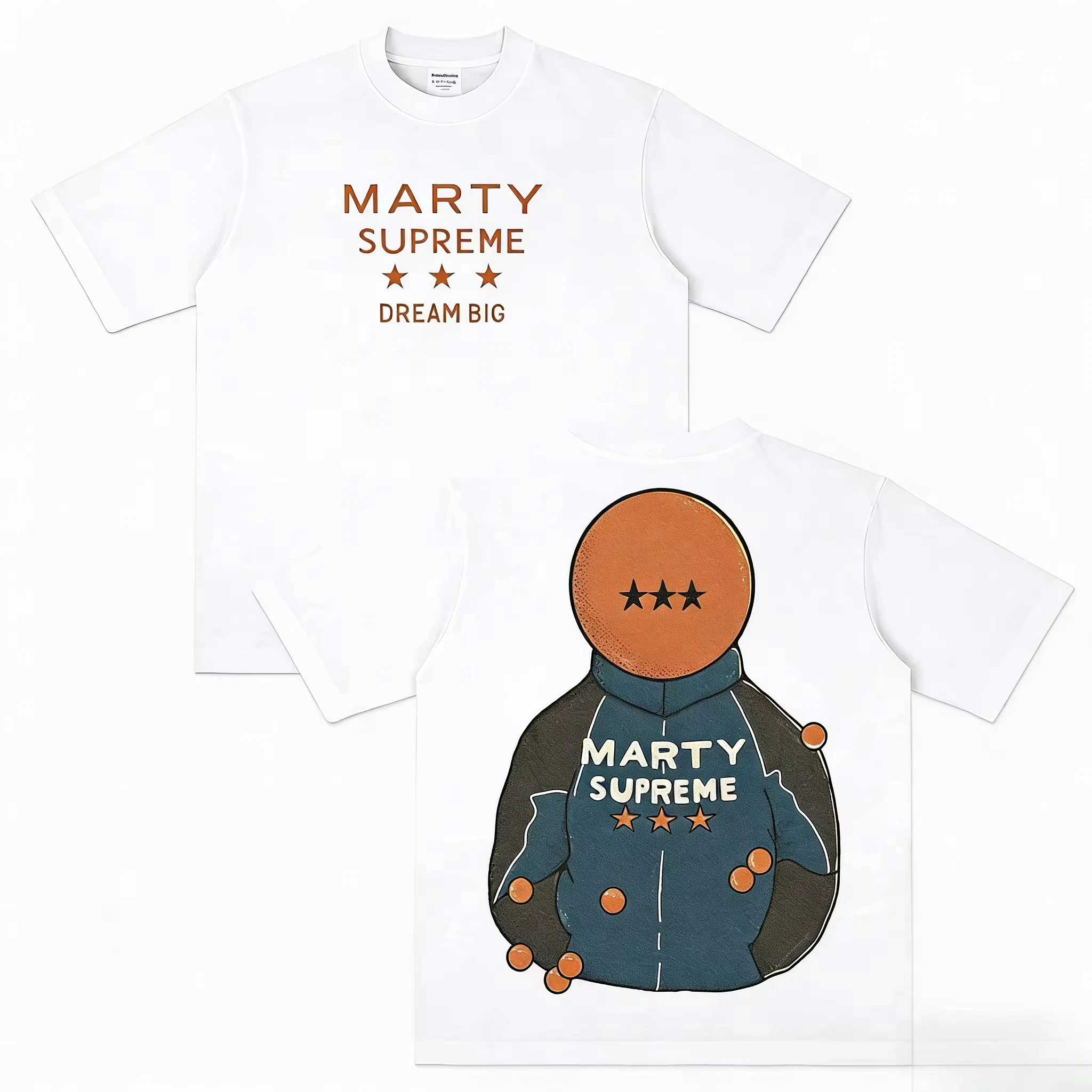 Movie Marty Supreme. Dream Big. graphics unisex shirt 2026 Summer New Men's fashion Y2k Short sleeve Tshirt fan gift
