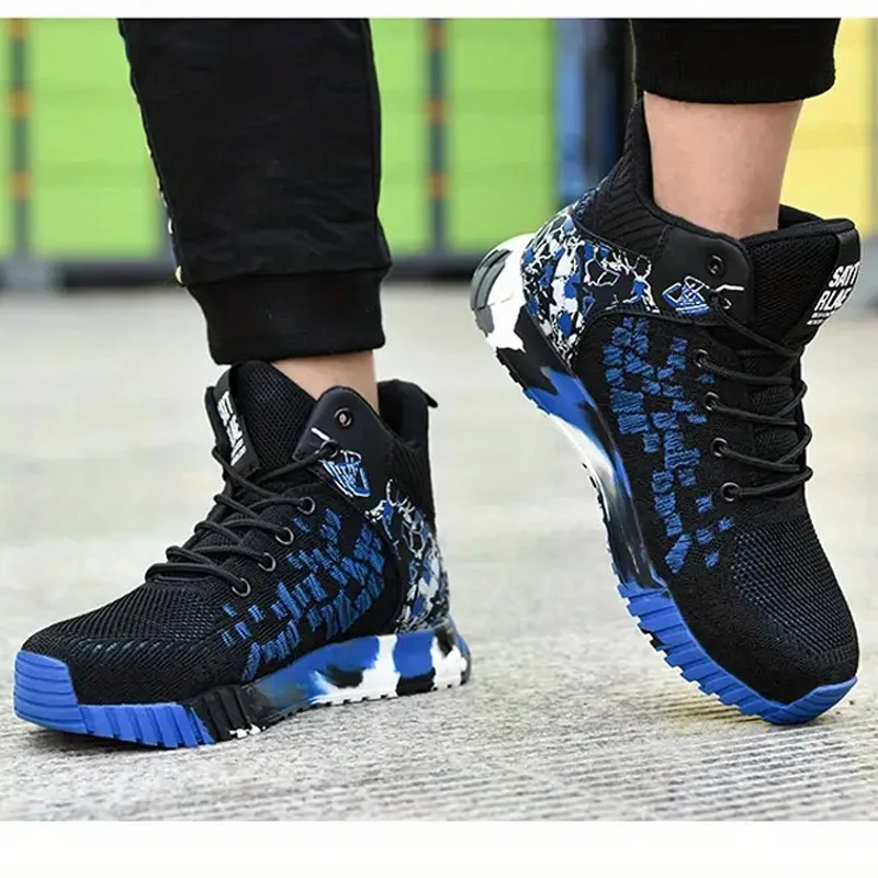 Steel Toe Safety Boots for Men Women Lightweight Work Shoes Construction Working Boots Indestructible Protective Boots  ﻿