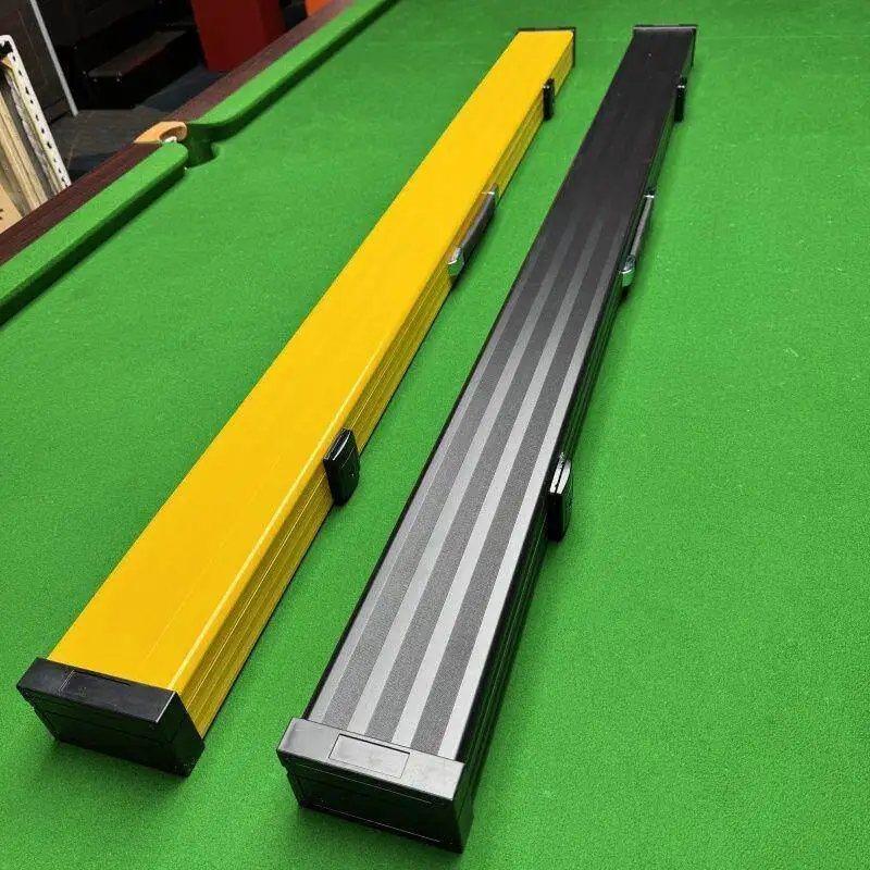 Factory Direct Sales Customizable Shark Billiard Cue Case Chinese Style Aluminum Alloy Snooker Small Head Double Triple Slots