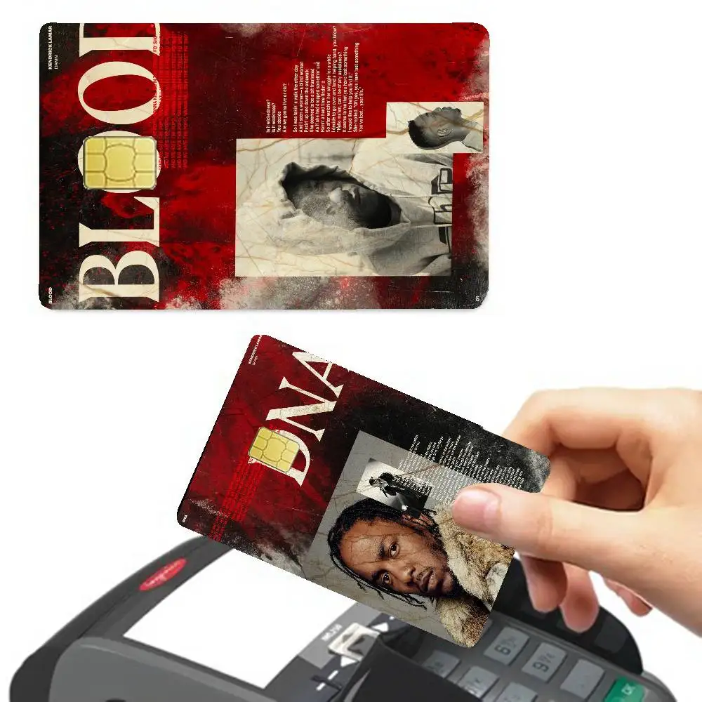 Popular Singer Rapper K-Kendrick L-Lamar Anime Spend or Save Funny Shell On Off Ultra Thin No Fade Sticker Skin Cover Film