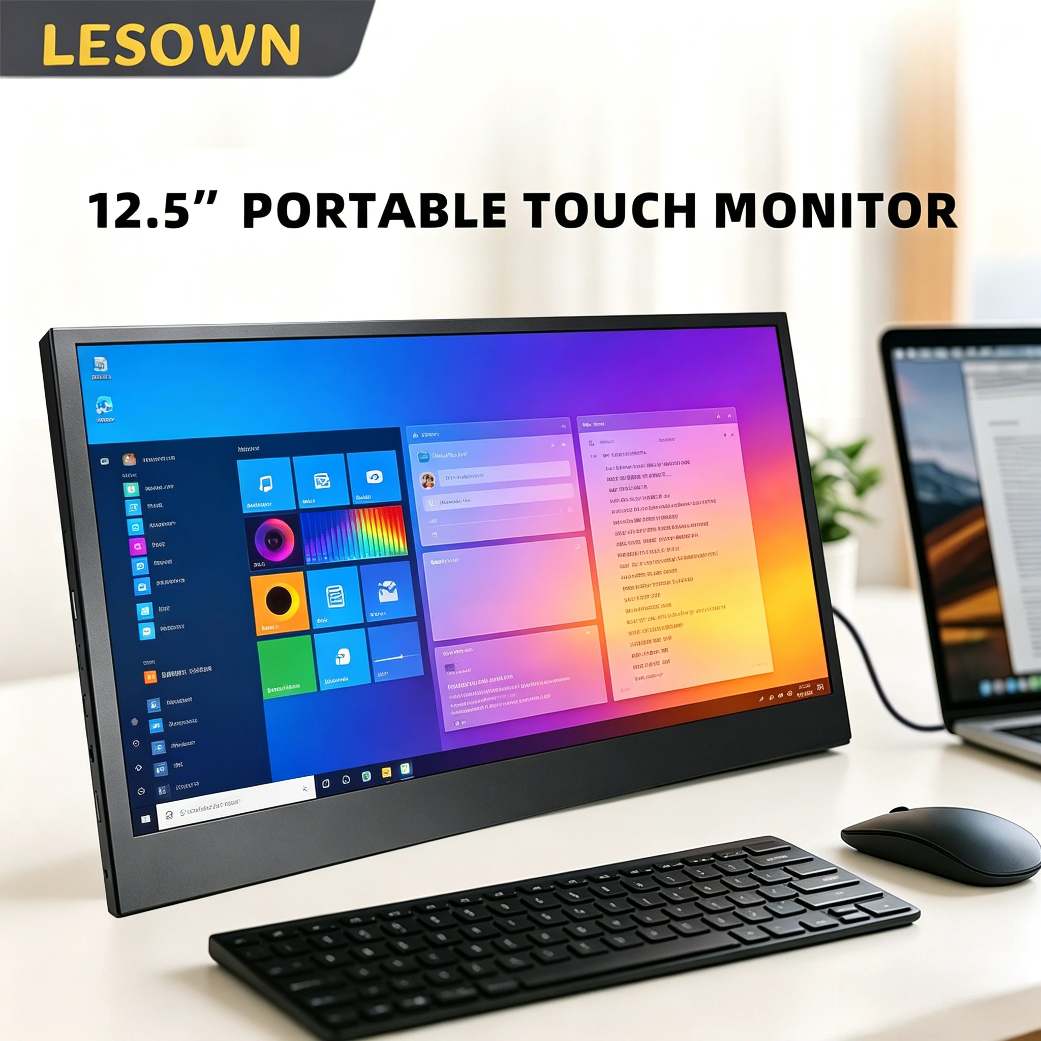 LESOWN Stretched Computer Chassis Subscreen 12.5
