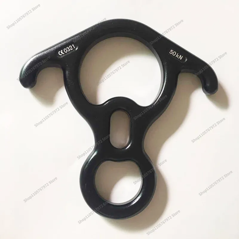For Descender 8 Character Slow Down Ring Cable Down Outdoor Climbing Single Point Rotation Air Yoga Satin Dance, Eight Character