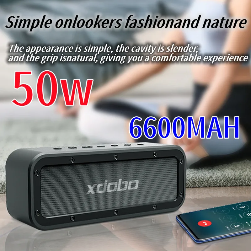 

Bluetooth-Колонка XDOBO Wake 1983 беспроводная, 50 Вт, IPX7