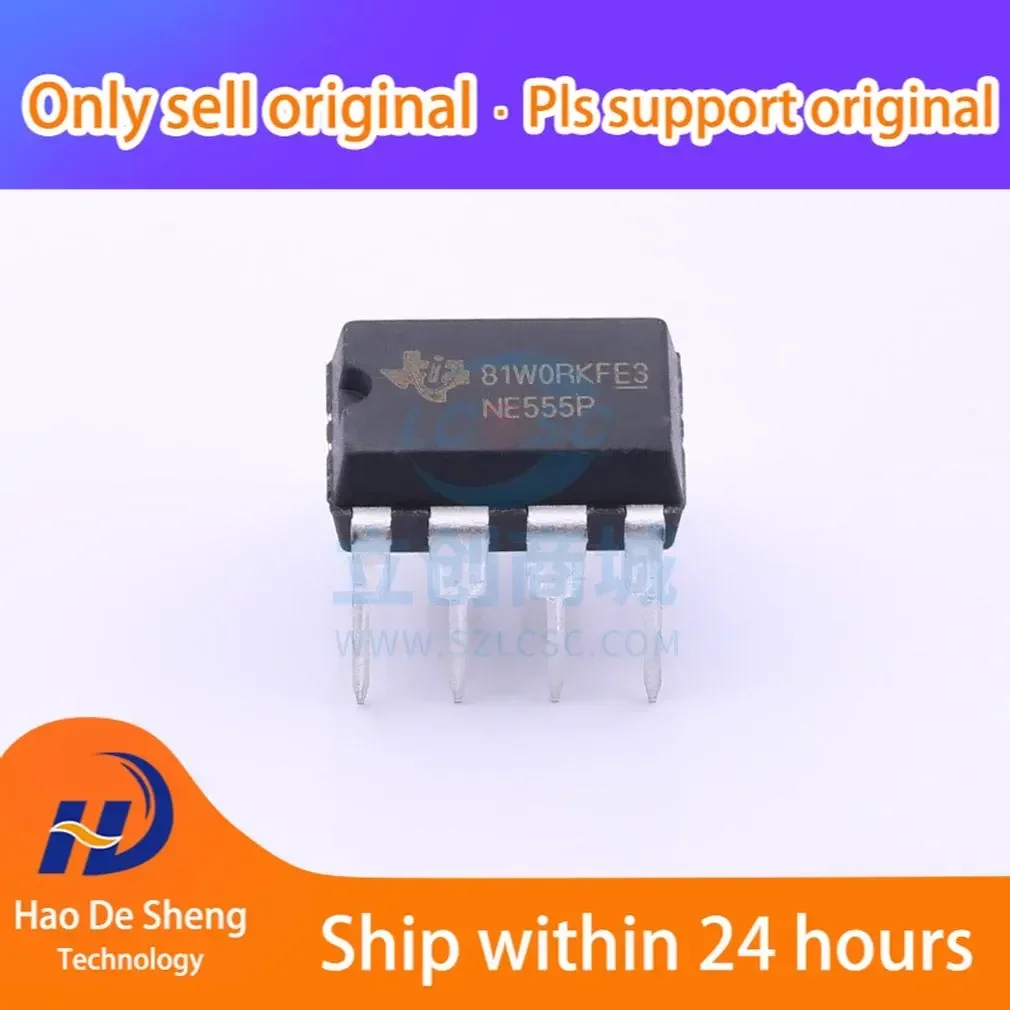 10PCS/LOT NE555P DIP-8  New Original in Stock