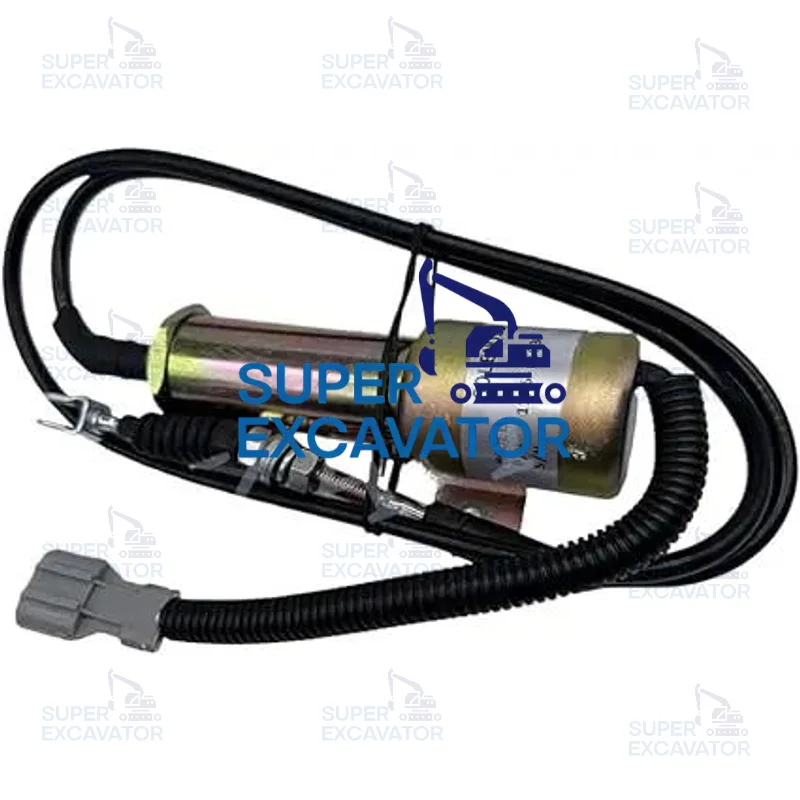 

Excavator Parts Shutoff Solenoid 11N6-66030 Stop Solenoid for DH220-5 DH225-7