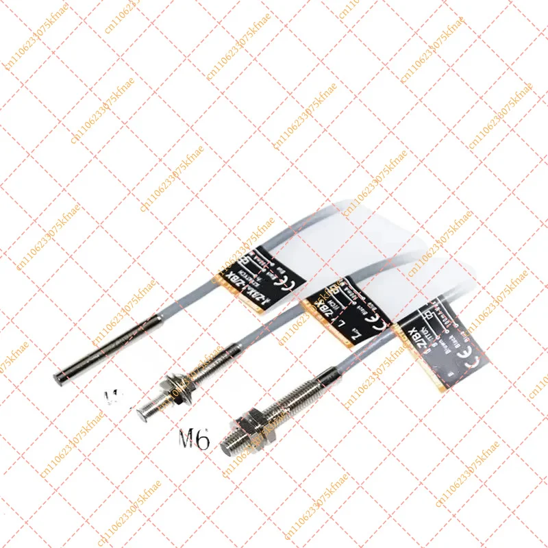 M4/M5/M6 Inductive Proximity Switch (5pcs) | LJ4A3 Series DC 12-24V Three-Wire NPN/PNP Sensor