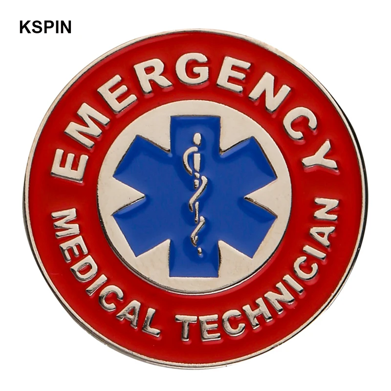 

Emergency Medical Technician Badge Brooch Lapel Pin International Travel Pins