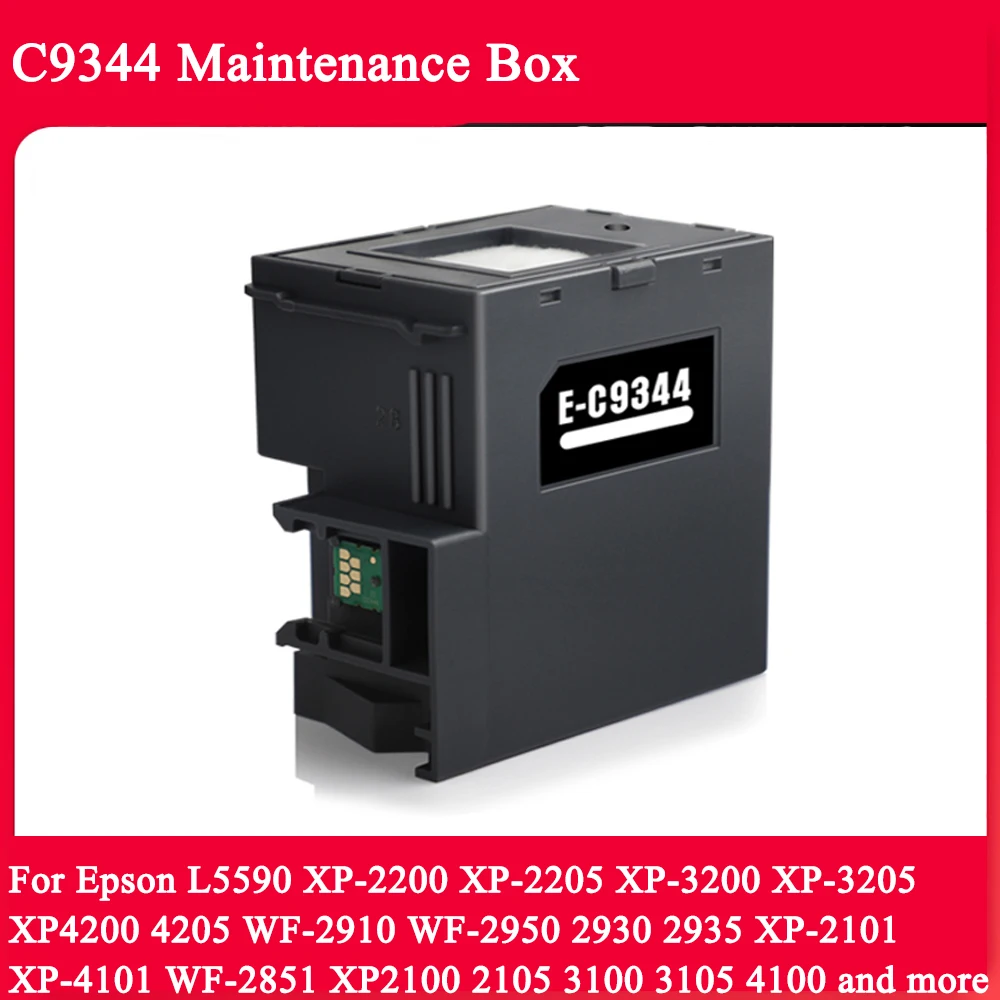 

c9344 Maintenance Box Tank For Epson l5590 XP-2200 xp2205 XP-3200 3205 4200 4205 2101 L3550 WF-2910 WF-2950 2930 2935 Printers