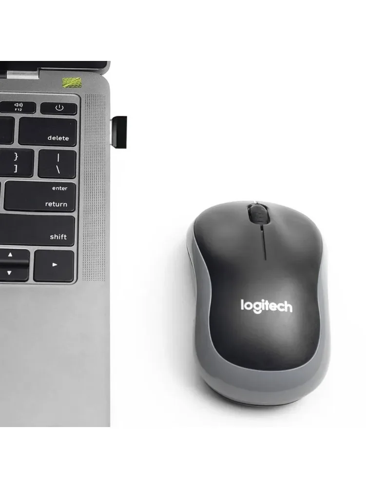 Logitech M185/M186 2.4GHz Wireless Mouse - Battery Version - Available for 12 Months