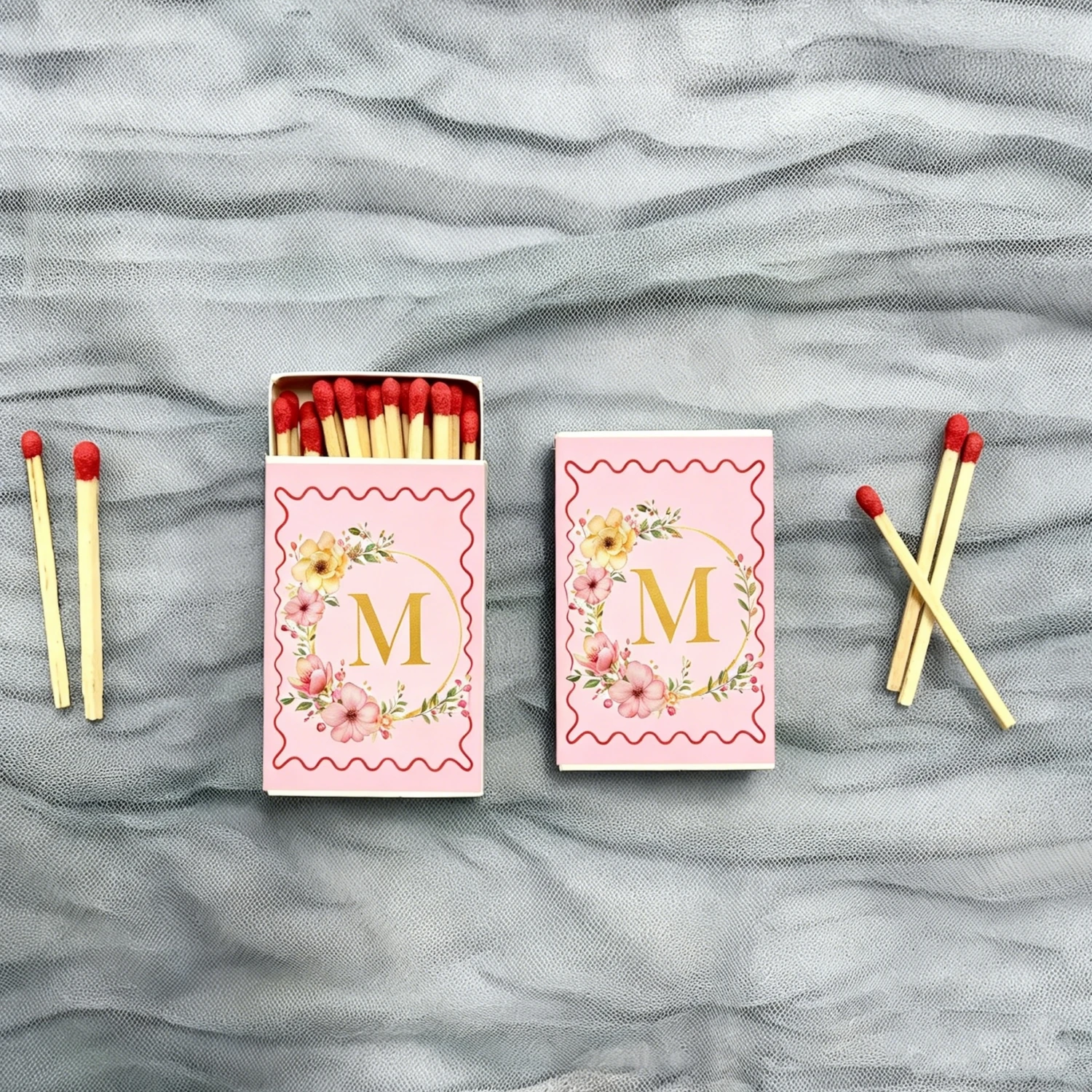 

Custom Clear Acrylic Wedding Matchboxes, Personalized Modern Match Boxes, Stylish Decor for Contemporary Wedding