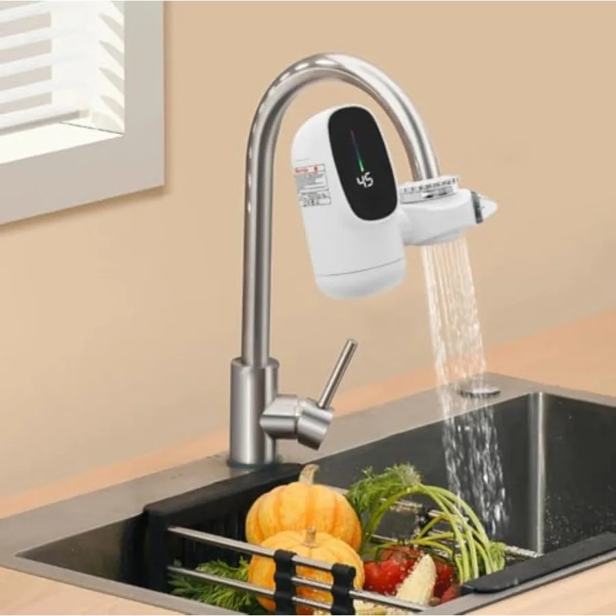 

Electric Heater Instantaneous Water Heater for Bath Instant Hot Tankless LCD Digital Instant Water Heater For Bathroom