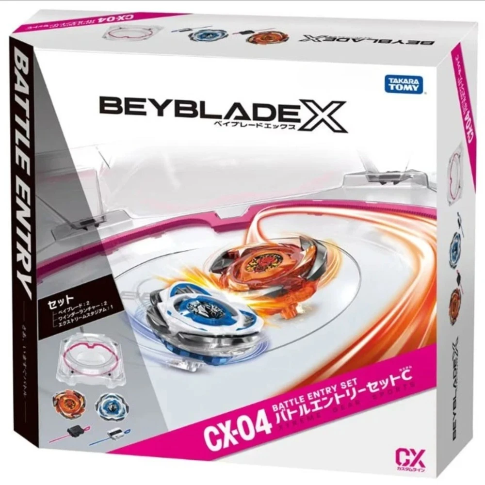 

TAKARA TOMY BEYBLADEX X CX-04 Набор для начинающих бойцов CX 04