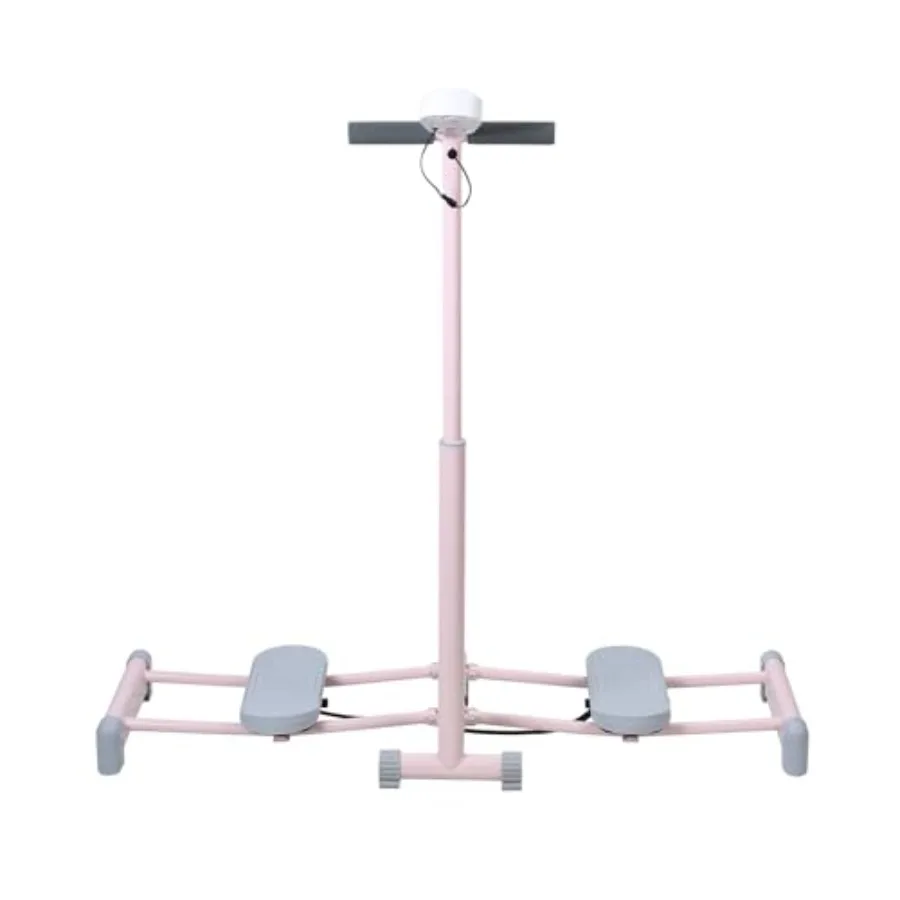 

Pelvic Floor Exercise Devices Ski Machine for Home Gym Pink Leg Workout Trainer for Kegel Exercises and Hip Shaping Compact Fit