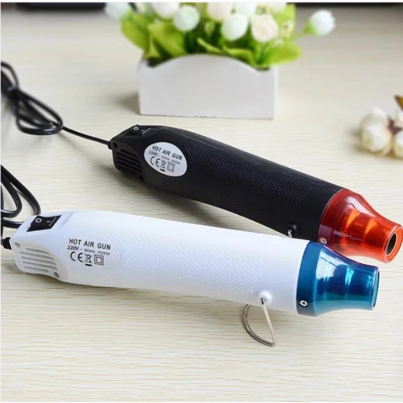 Handheld Hot Air Gun Heat Shrink Tool 220V Portable Solder Rework Station for Phone Repair Heating Device 300-500°C Adjustable