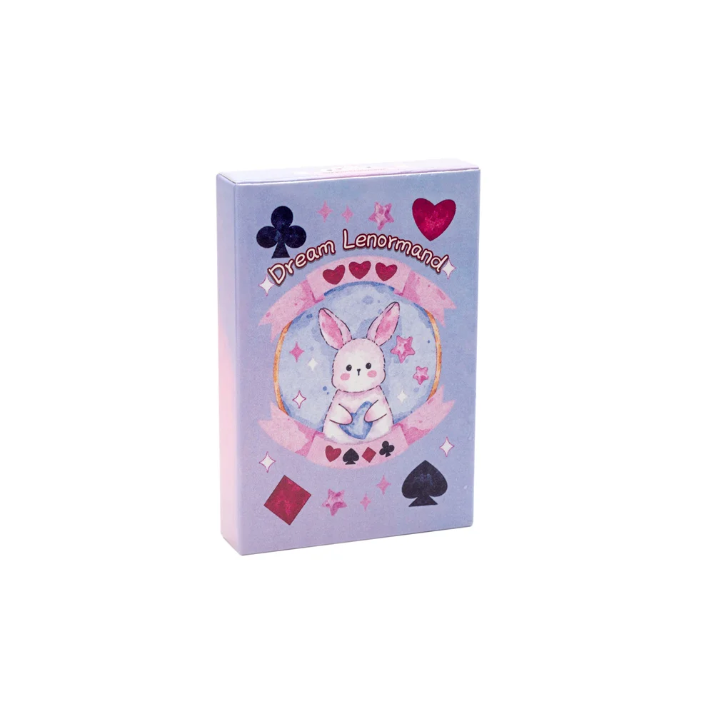 42pcs Rana Psychic Dream Lenormand Tarot Deck Wizard Oracle Cards Deck Prophecy Deck Lenormand