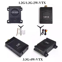 3.3G 4W/6W  FPV VTX VRX Transmitter Receiver 16CH Analog Video Transmission Module for FPV Racing Drones Long Range High Power