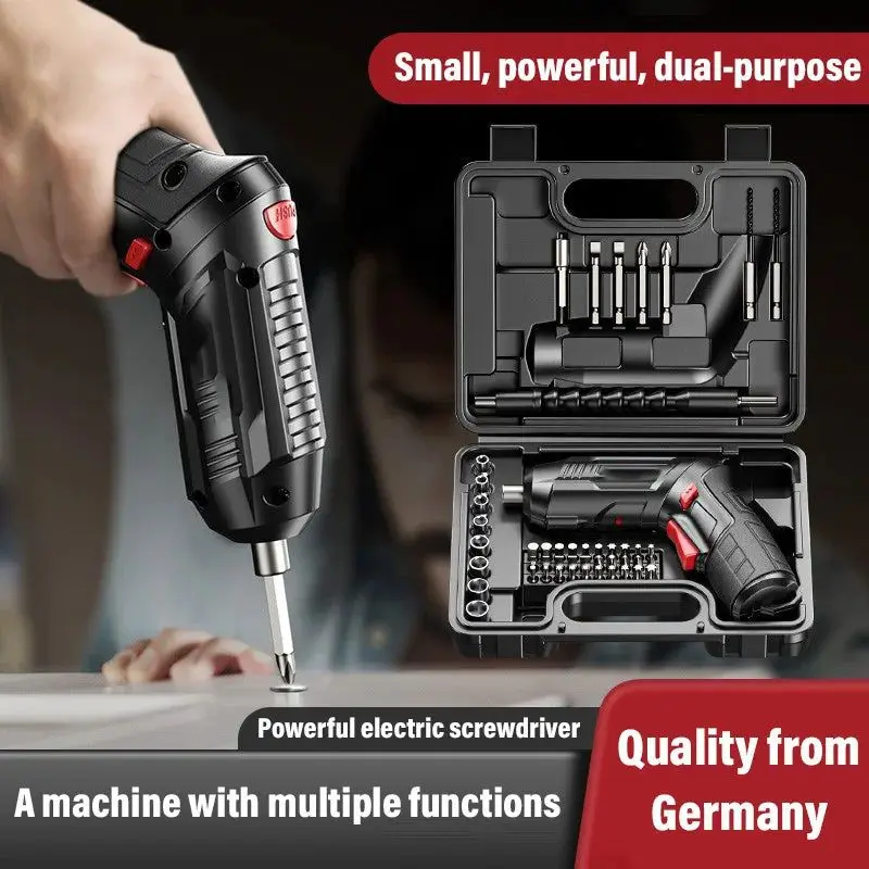 

4.2V Electric Drill Cordless Power Tools Set Household Maintenance Repair 1800mAh Lithium Battery Mini Household Screwdriver