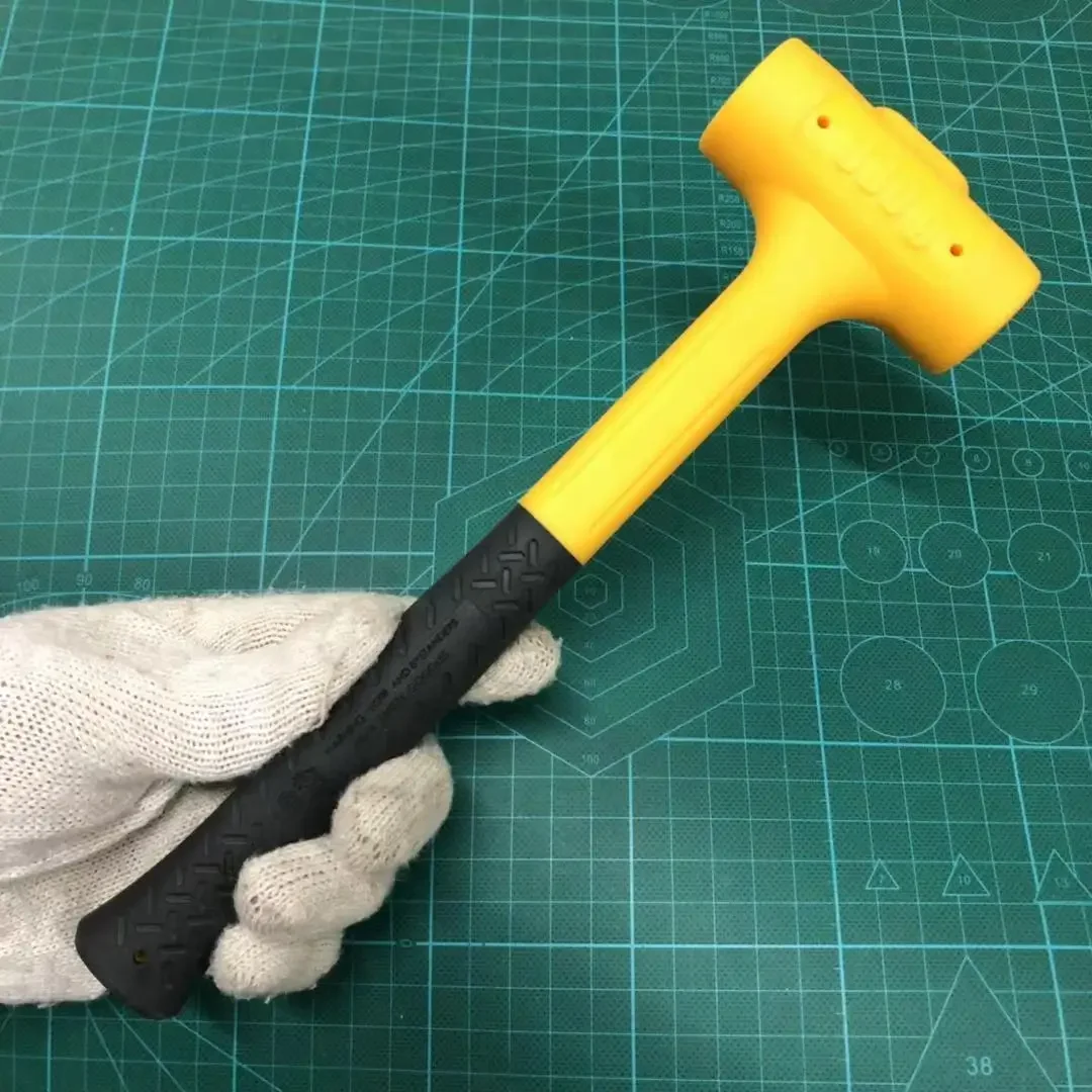Rubber Hammer Installation Hammer, Shockproof Hammer, Leather Hammer, Woodworking Tool, Wooden Floor Installation Tool