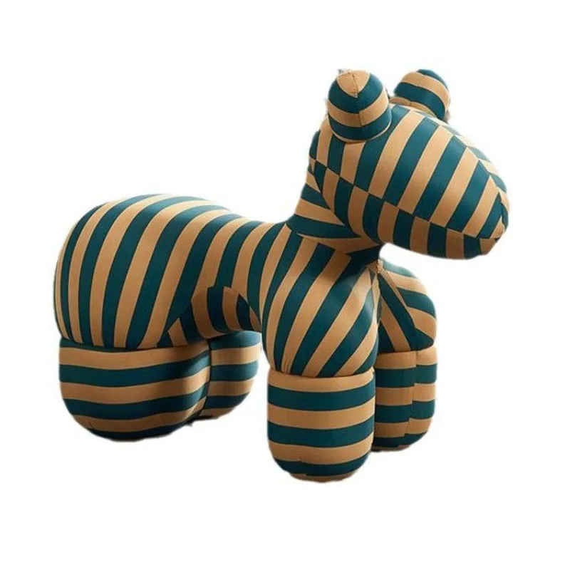 Chaise poney de célébrité d'internet, siège animal créatif, dessin animé, chaise mignonne pour enfant, chaussures de changement en forme de chiot