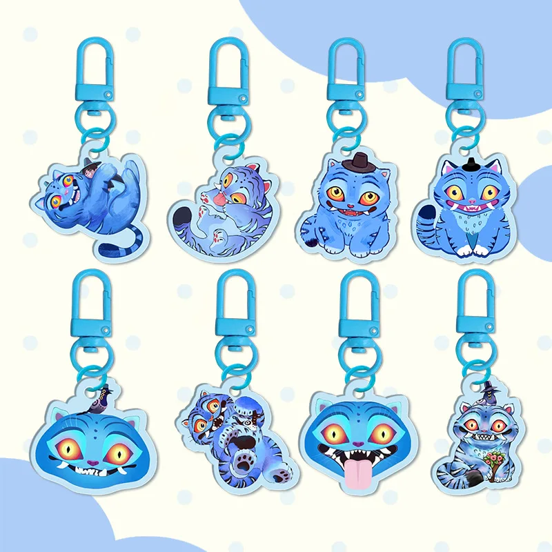 

KPop Demon охотничья серия брелки тигр мерч брелок горячие фильмы сумка кулон аксессуары забавный подарок на день рождения