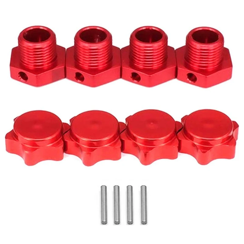 4 قطعة/المجموعة 1/8 RC نموذج سيارة 17 مللي متر اقتران معدني مع غطاء غبار ل HPI HSP 94762 9408 1/8 RC قطع غيار السيارات