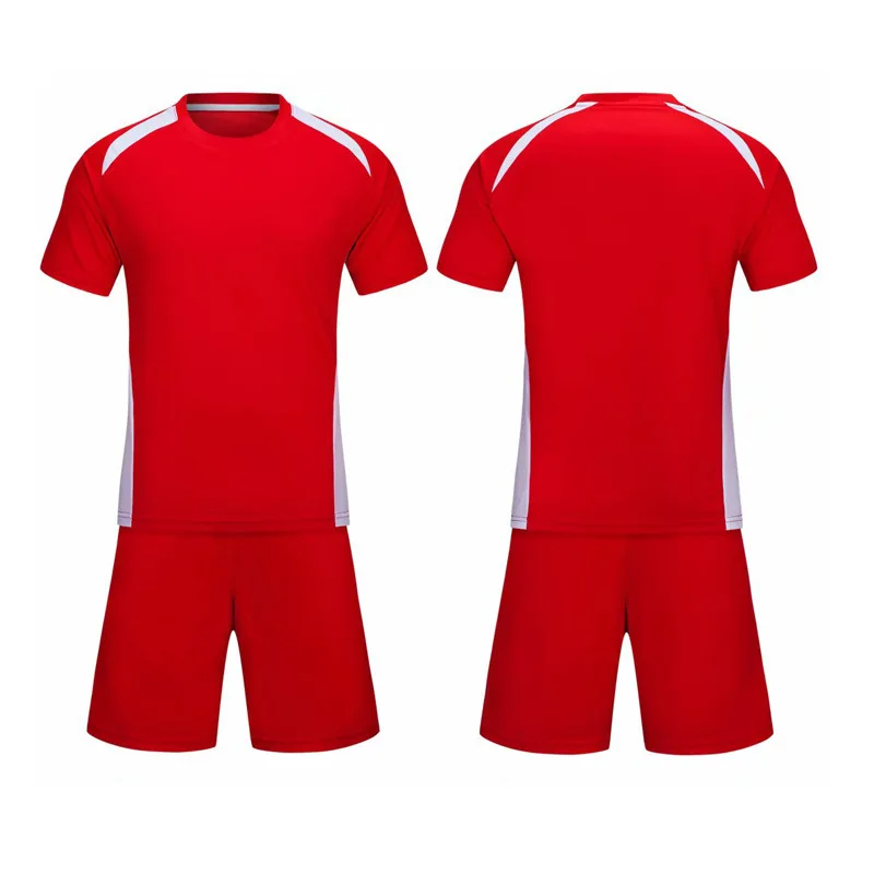 Football uniform customization Football training clothing Adults and Kid clothes Boys Soccer Clothes Sets Short Sleeve Printing