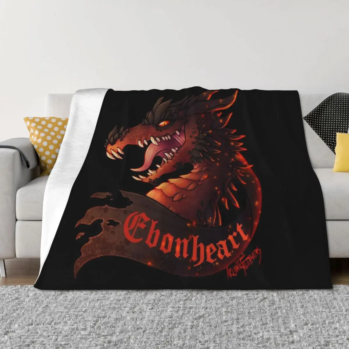 

Ebonheart Pact Throw Blanket Fashion Sofas Decoratives Baby For Decorative Sofa Blankets