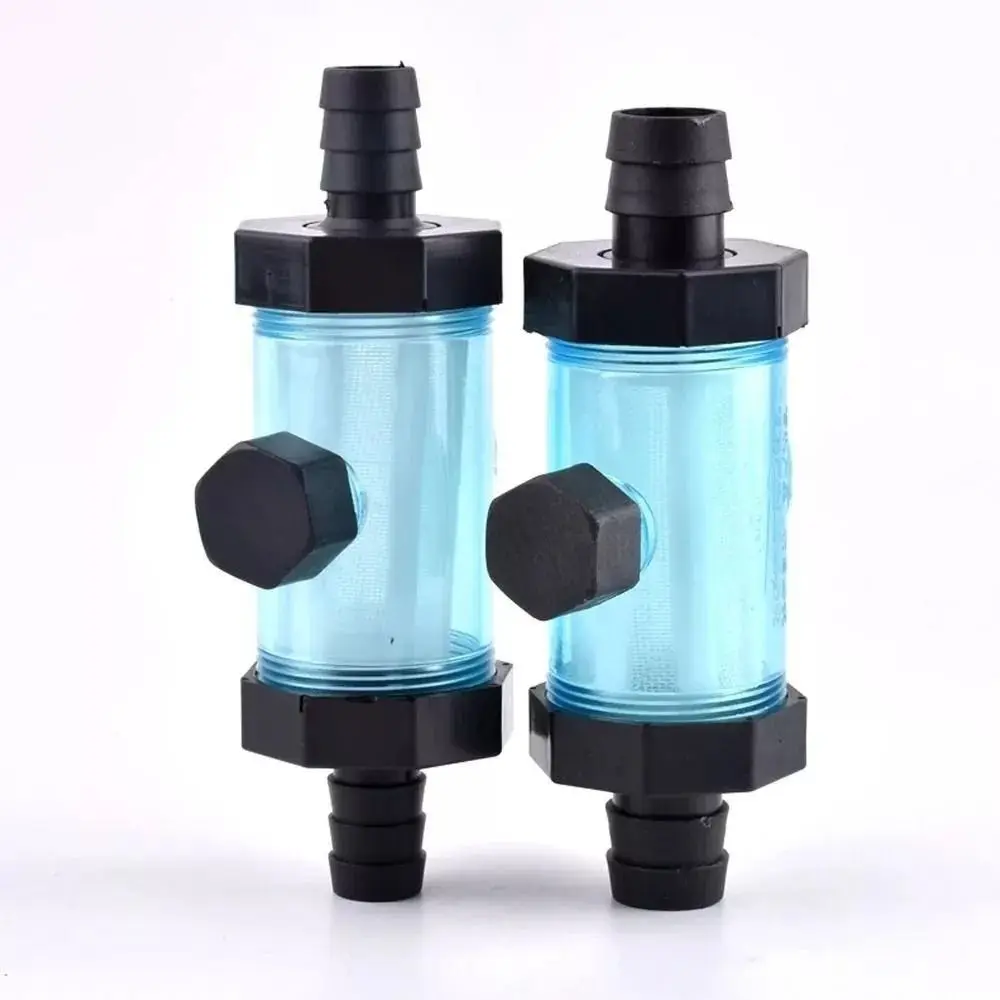 

New Transparent Water Hose Filter Plastic Portable Car Brake Filter Home 8-25mm Water Filter