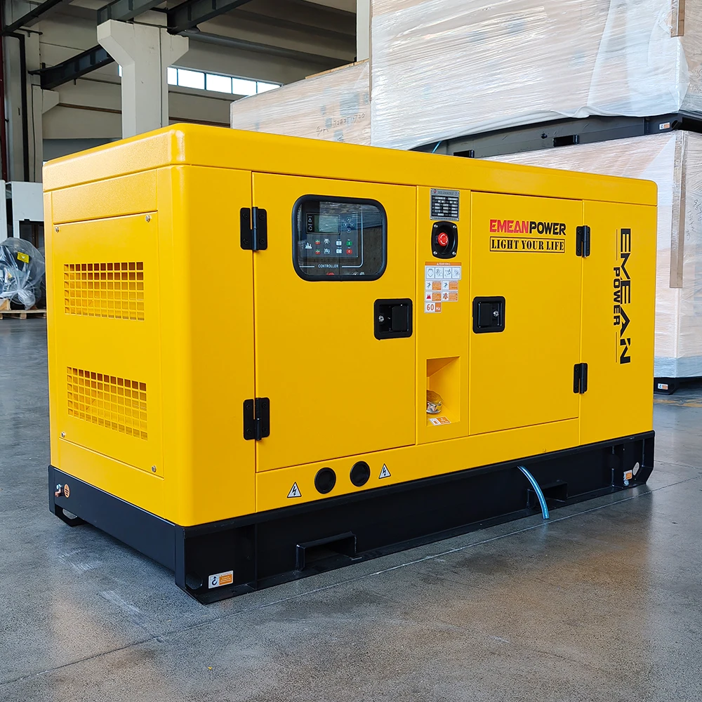 Generador Diésel Súper Silencioso Emean de 20kw 25kw, Generador Portátil de 20kva 25kva, Grupo Electrógeno