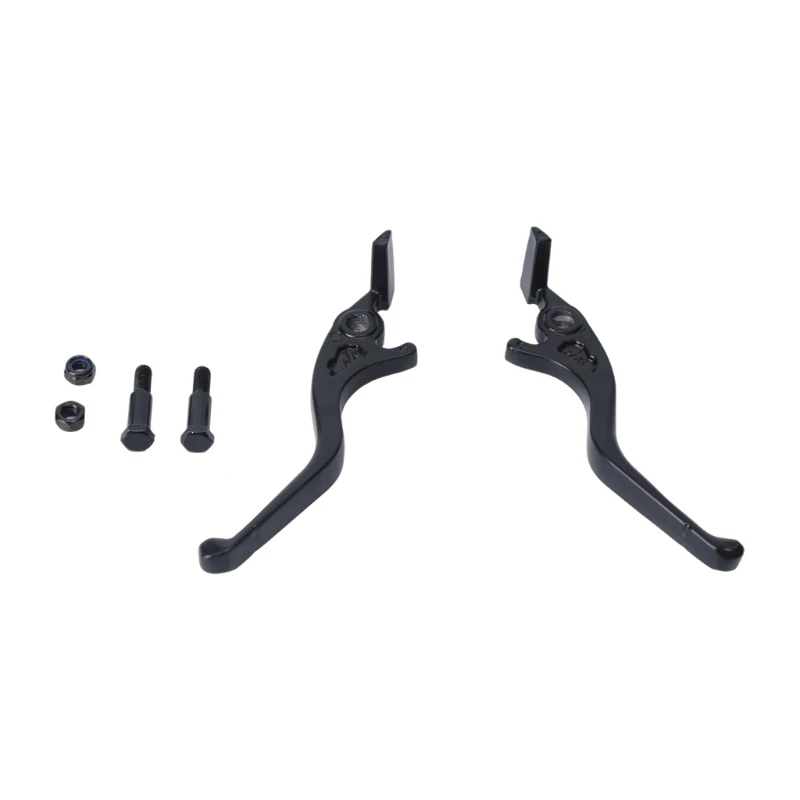 D8KE Aluminum Brake Lever Set for Dirt Bike Brake Repair, Left and Right Motorcycle Replacement Pair for Garage Service and