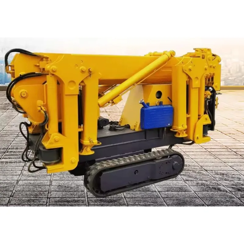 Hot Sale 3-12Ton Tracked Chassis Portable Lift Crane Remote Control Spider Crane Lifting Crane for Sale