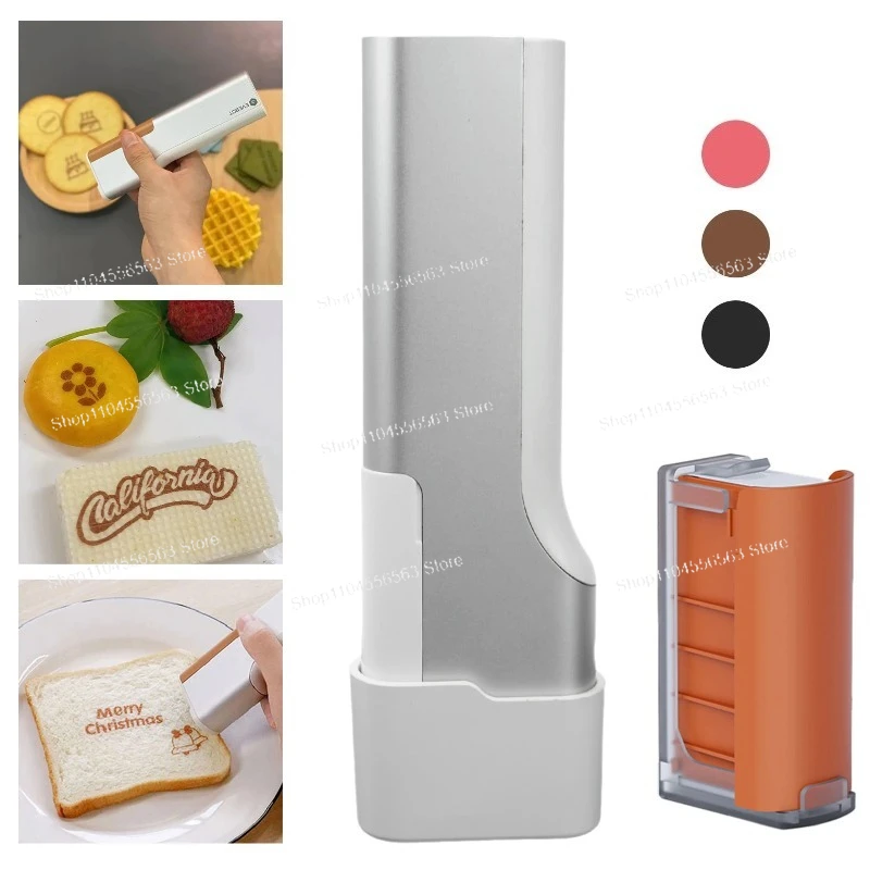 EVEBOT printpen Handheld Food Printer Portable Mini Coffee Latte Art Inkjet for DIY Patterns Design BT Wireless for Restaurants