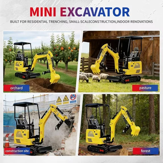 Miniexcavadora Kubota de 1.8 t - Heavy Equipment Excavator reseña y precio