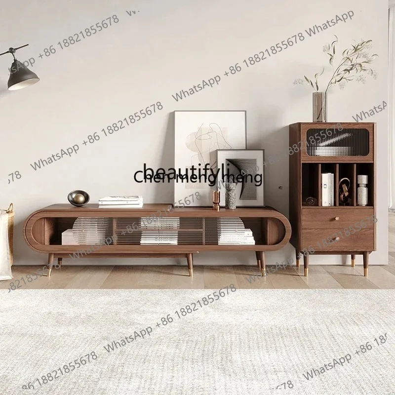 new ZqNordic Oval Storage Coffee Table, TV Cabinet Unit, Modern Minimalist Tea Table, Living Room, Home ss 26