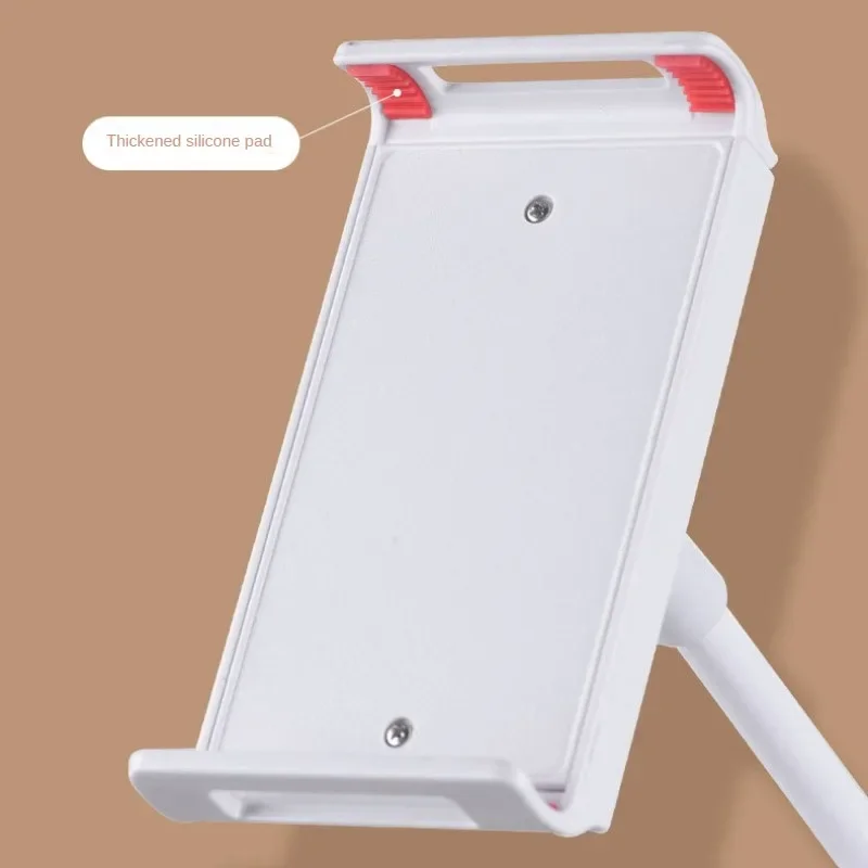 Penyangga Tablet di Meja Samping Tempat Tidur, Penyangga Tablet Lengan Panjang yang Dapat Disesuaikan, Cocok untuk iPad Samsung Xiaomi 4-11 Inci