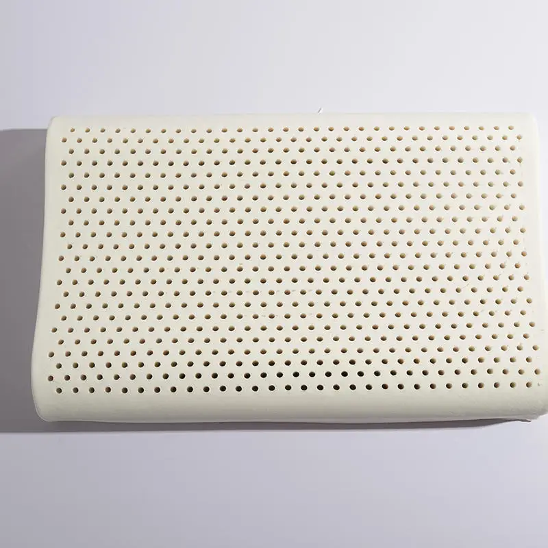 Thailand original finished product latex pillow breathable adult male and female wave pillow bamboo charcoal polymer neck