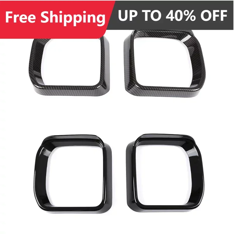 

ABS Exterior Rearview Mirror for Land Rover Defender Rain Eyebrow Frame 2 Pieces 20-22 Year accessoire voiture car accessories