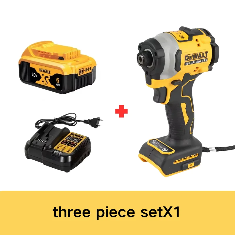 Dewalt novo modelo dcf850 driver elétrico 20v bateria de lítio sem escova chave de fenda ferramenta de alto torque